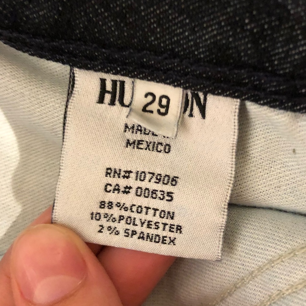 Hudson Dark Wash Jeans - Picture 5 of 5